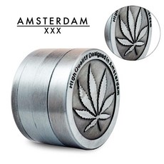 【BALI】阿姆斯特丹 研磨器 四層 金屬材質 碎菸器 grinder CHILL 420