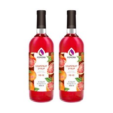 포모나 자몽 시럽 1000ml 2개세트, 1L, 2개