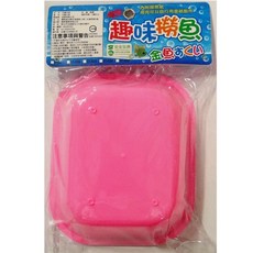 DIY夜市趣味紙撈魚遊戲(內含金魚18支.魚網*2)(ST安全玩具), 澡盆-藍, 1個