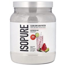 Isopure 프로틴 파우더 수박 라임 400g, 399g, 3개