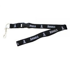 MLB 샌프란시스코 자이언트 아가일 랜야드 블랙 원 사이즈, 로스앤젤레스 엔젤스