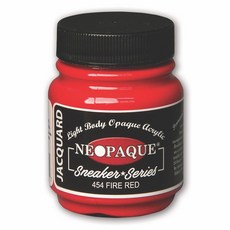 Sneaker Series Neopaque Paint by Jacquard Highly Pigmented Flexible and Soft For Use on a Vari