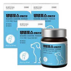 보령 댕댕포스 관절건강 강아지 관절 영양제, 3개, 뼈/관절강화, 90정