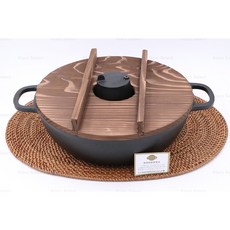 南部鐵器 鑄鐵鍋 圓形鍋, 1個