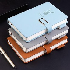 [별별창고] 2026 다이어리 일기장 감사일기 산모수첩 육아 하루일기, 버클 다이어리 그린