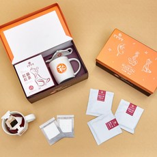 HUGOSUM 和菓森林 日月潭紅韻濾掛茶包禮盒, 1個