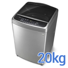 LG전자 통돌이 블랙라벨 DD모터 세탁기 20kg 방문설치, T20VVT, 모던 스테인리스