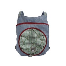 雙肩機能戶外徒步休閒登山包飛盤書包齣遊運動騎行雙肩包輕便背包, 藍色