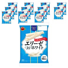 BOURBON 北日本 Elise W 白色 10入, 12個, 64g