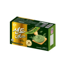해태 샌드에이스 말차맛, 204g, 1개