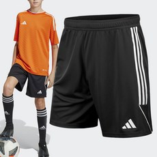 Adidas兒童短褲兒童運動褲幼兒用舒適短褲兒童日常運動足球下裝 黑色