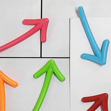 화살표 마그넷 종이