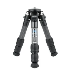 WEYLLAN GX2 탄소 섬유 삼각대 소형 경량 휴대용 탁상용 360 ° DSLR 카메라폰용 볼 헤드 최대 하중 10kg, 06 Only Tripod