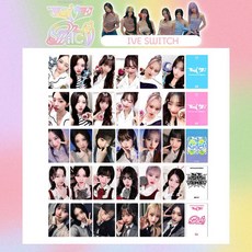 아이브 스위치 얼빡 포카 포토카드 30장세트 7종모음, 옵션03.IVE SWITCH C버전(30장)