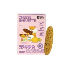 YEE 치즈 바게트 햄스터 간식 개별진공포장, 1개, 50g
