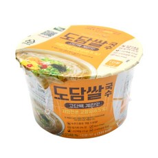 백제 도담쌀 쌀국수 고단백 계란맛 기능성 쌀 저항전분 고함유, 12개, 97g