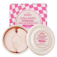 팔자 미간 주름특화 하이드로겔 콜라겐 패치 미간 30매 팔자 60매 총 90매, 1개, 90개입