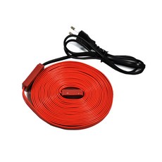 동파 방지 열선 1M 방지선 방지기 보온선 히터 결빙 케이블 수도 배관 겨울 예방 정온 전선 우주전열, 열선 일반형-1m, 1개