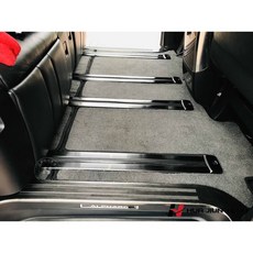 HUA JIUN TUAN TOYOTA ALPHARD 黑鈦絲軌道飾條 豐田 走道飾條