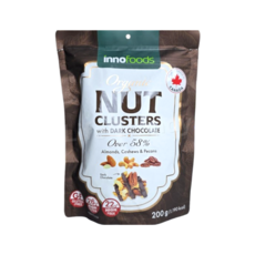 이노푸드 유기농 넛츠 다크초콜릿 클러스터 200g, 1개