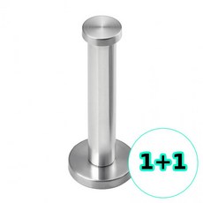 무지스 1+1 스텐걸이 15cm 옷걸이봉 스텐옷걸이 DD-12197, 2개