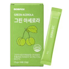 맘픽 그린 아세로라 비타민C 분말, 1개, 14회분