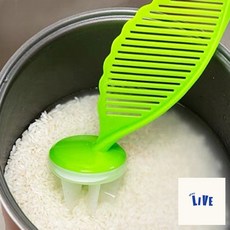 써니네점빵 쌀세척봉 쌀씻는기구, 분홍색, 1개