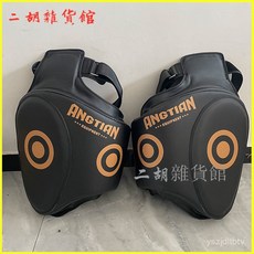 可開發票 泰拳護大腿靶加厚搏擊護具格鬥散打邊腿全套底掃腿對抗訓練護腿靶 泰拳護大腿靶 掃腿靶 護腿靶 腿靶 大腿靶, 1個, pu款 黑金右腿一隻,均碼