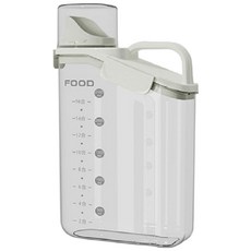 寵物飼料密封桶/儲糧桶 (升級款/防潮), 白色, 1個, 2.8L