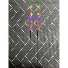 주한피싱 [양어장/민물용] 고감도 올림찌 초예민 주야찌, 1개, 파랑 물방울(4.0g)