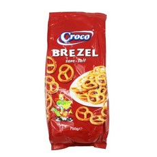 크로코 프레첼 750g 대용량 업소용 프레첼 과자 간식, 1개