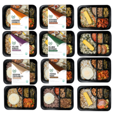 가치올림 저당 당뇨 환자 식단 도시락 임산부 임당, 6개, 323g