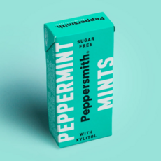 Peppersmith 페퍼스미스 영국직수입 무설탕 자일리톨 페퍼민트 캔디, 15g, 1개