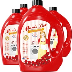 맘스럽 퍼퓸부케 세탁세제 본품, 2.5L, 4개