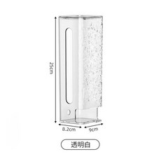 MMMH 壁掛式內衣褲收納盒, 透明, 1個