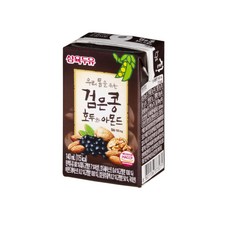 삼육식품 삼육두유 검은콩 호두와 아몬드 두유 140ml x 96팩, 24세트