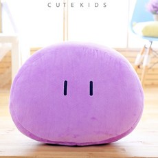 경단인형 인형 애착 귀여운 선물 바디필로우 경단대가족, 퍼플