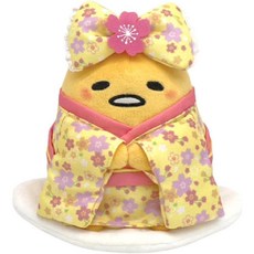 나카지마 구데타마 사쿠라 벚꽃 기모노 산리오 봉제 인형 누이구루미 S