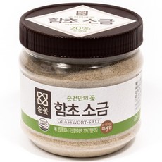 순꽃 함초소금 미세염 단지형 우수천일염사용 유기농함초 HACCP, 1개, 1kg