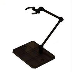 조정 가능한 액션 피규어 베이스 로봇 피규어 쉬운 조립 모델 장난감 브래킷 플라스틱 범용 디스플레이 스탠드 1/144 1/100, black2