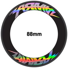 arma 아르마 휠 데칼 스티커 88mm 전용 style 3, 레드