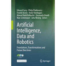 (영문도서)Artificial Intelligence Data and Robotics: Foundations Transformations and Fut... Hardcover, Springer, English, 9783032105608