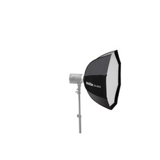 GODOX AD-S60S 60cm 銀底八角柔光箱 網格 神牛卡口 快收式, 1個, AD400pro-S60S摺傘式柔光罩