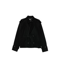 레인스 쇼트 트렌치재킷