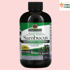 Nature's Answer Sambucus Black Elderberry 240ml, 1개