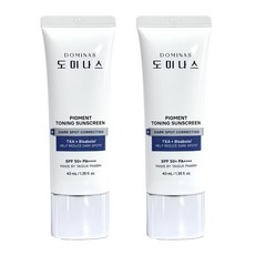 25년 최신상 태극제약 도미나스 선크림 트라넥삼산 선스크린 이엑스, 2개, 40ml