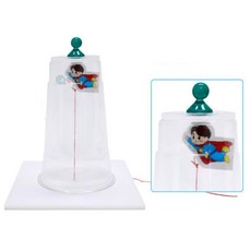 종이인형 공중부양 과학실험재료 5인용 실험키트 자연과학완구 사이언스 과학키트, 1개