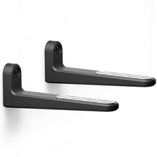 엘레티우오 사운드바 마운트 헤비 듀티 L 브래킷 최대 60파운드 수용 삼성 소니 LG JBL 보스 비지오 로쿠 폴크 오디오 온앤 등과 호환되는 유니버설 월 마운트, ELETIUO 사운드바 마운트, 튼튼한 L 브래킷은 최