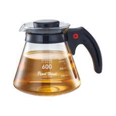 寶馬牌膠柄耐熱壺(600ml/800ml) 耐熱玻璃沖泡壺 泡茶壺 咖啡壺 花茶壺【芙詩雅烘焙坊】, 1個, 600cc