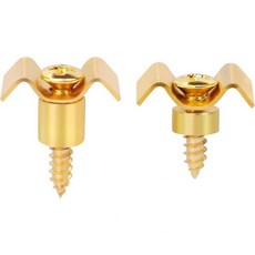 Banworks 기타 빈티지 스트링 트리 가이드 리테이너 텔레 텔레캐스터 스트랫 스트라토캐스터 ST 일렉트릭 기타용 2개 세트 JT YXK 02 골든 2317568, Golden